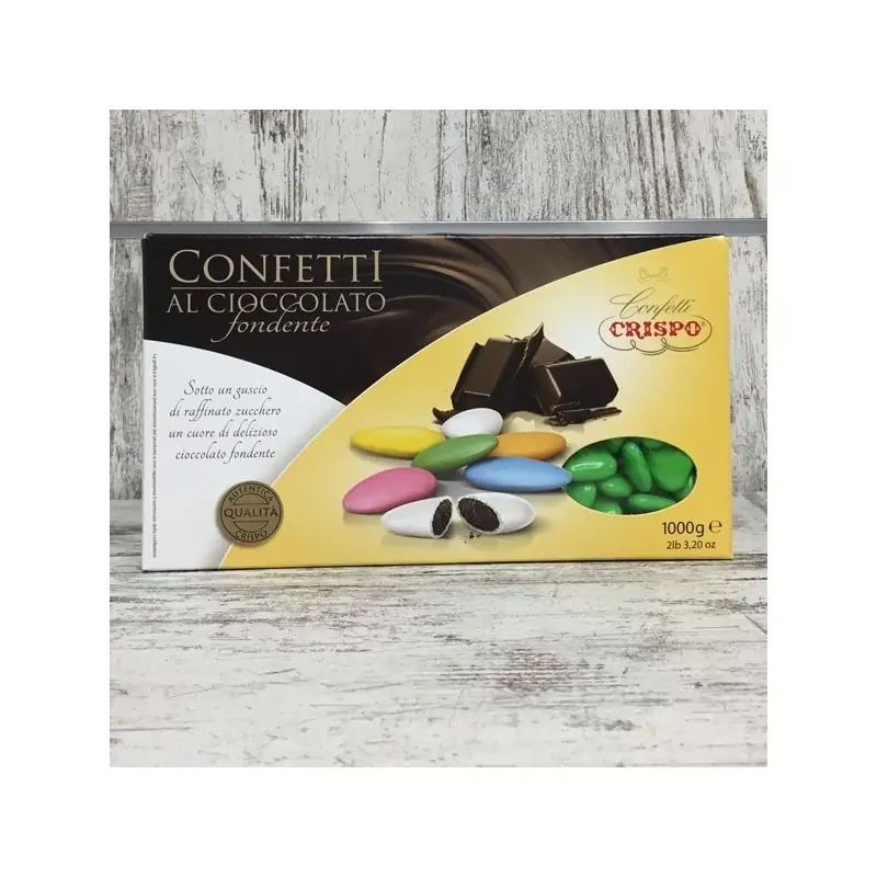 CONFETTI AMORINI VERDI