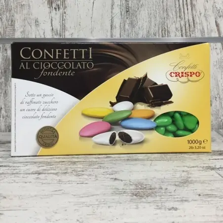 CONFETTI VERDI CRISPO AMORINI AL CIOCCOLATO
