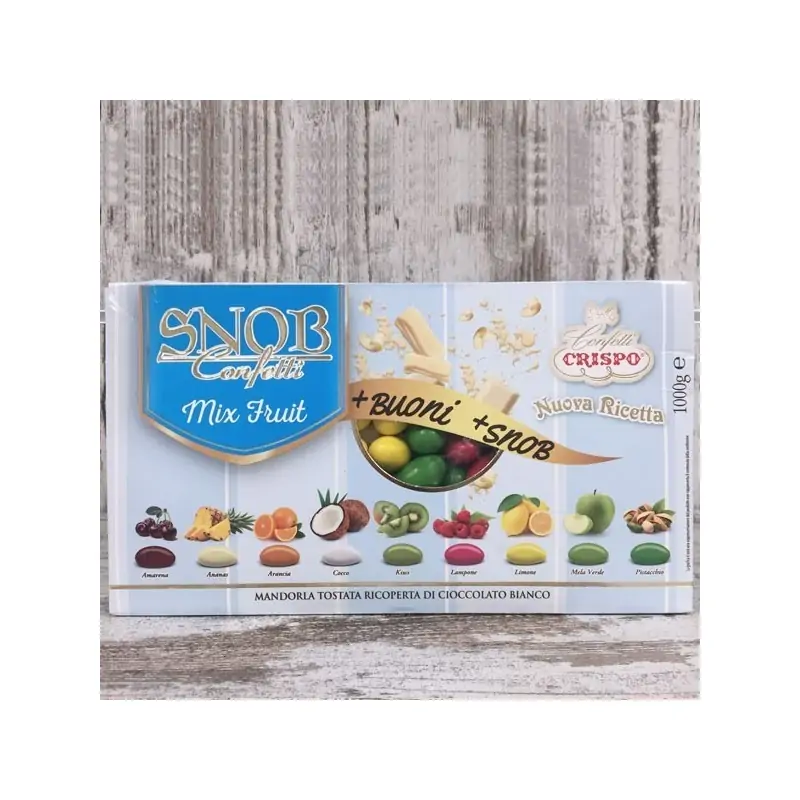 snob mix fruit x1 gusti e col.ass