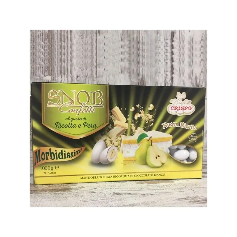 CONFETTI CRISPO SNOB GUSTI RICOTTA E PERA 1 KG