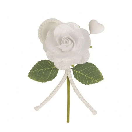 SETA RAMETTO CM.10 BIANCO 72/720