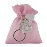 TOYS BAG P/C ORSO CM 8X10 ROSA 60/600