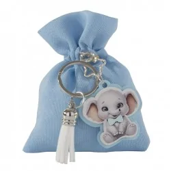 TOYS BAG P/C ELEFANTE CM8X10 C.LO 60/600