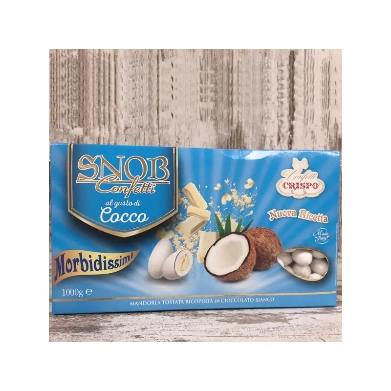 CONFETTI CRISPO SNOB GUSTI COCCO 1 KG