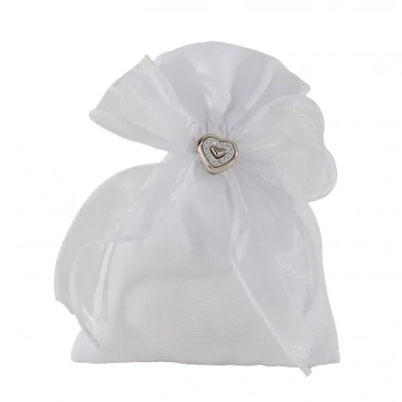 PREZIOSO HEART BAG CM 10X12 60/600