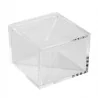 CUBO BOX TRASP.C/DIVISORI CM.8X8X6 12/72