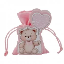 CENTO CUORI BAG ROSA CM.9 24/240