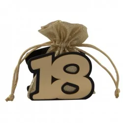 ORO 18° BAG NERO CM.8 24/240