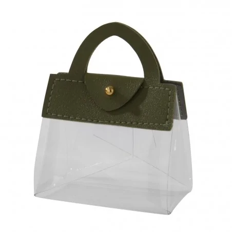 GRAZIA BAG VERDE CM.7 H.9 12/480