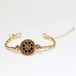 bracciale oro con timone