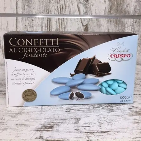 Confetti al cioccolato CELESTE da 1 kg