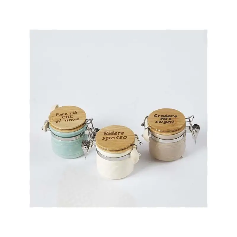 BOMBONIERA VASETTI PORTACONFETTI CON FRASI IDEE ORIGINALI