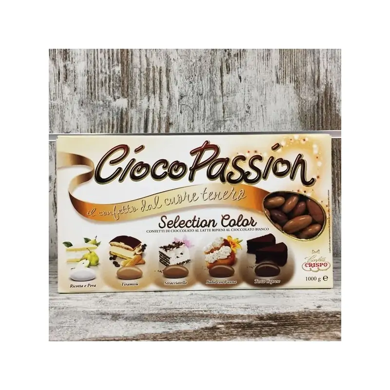 CONFETTI CRISPO CIOCOPASSION SELECTION COLOR SFUMATI MARRONE