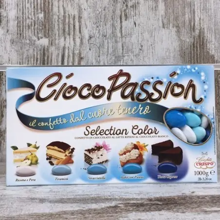 CONFETTI CRISPO CIOCOPASSION SELECTION SFUMATI CELESTE GUSTI
