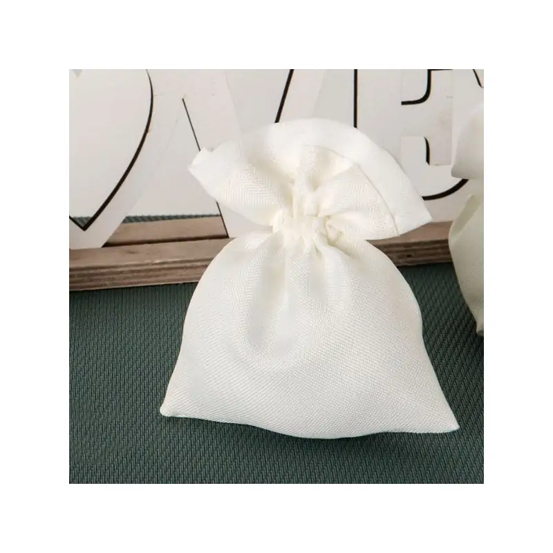 SACCHETTI CONFETTI MATRIMONIO E COMUNIONE BIANCO