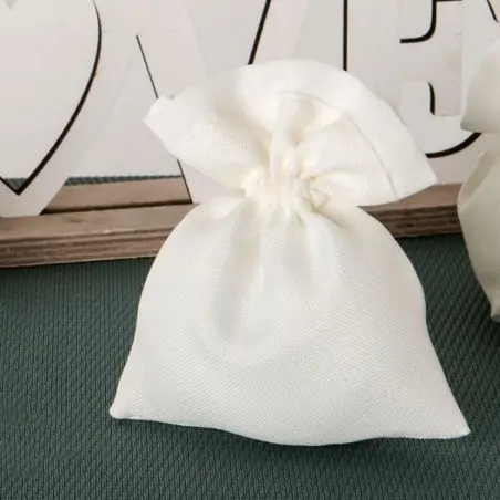 SACCHETTI CONFETTI MATRIMONIO E COMUNIONE BIANCO