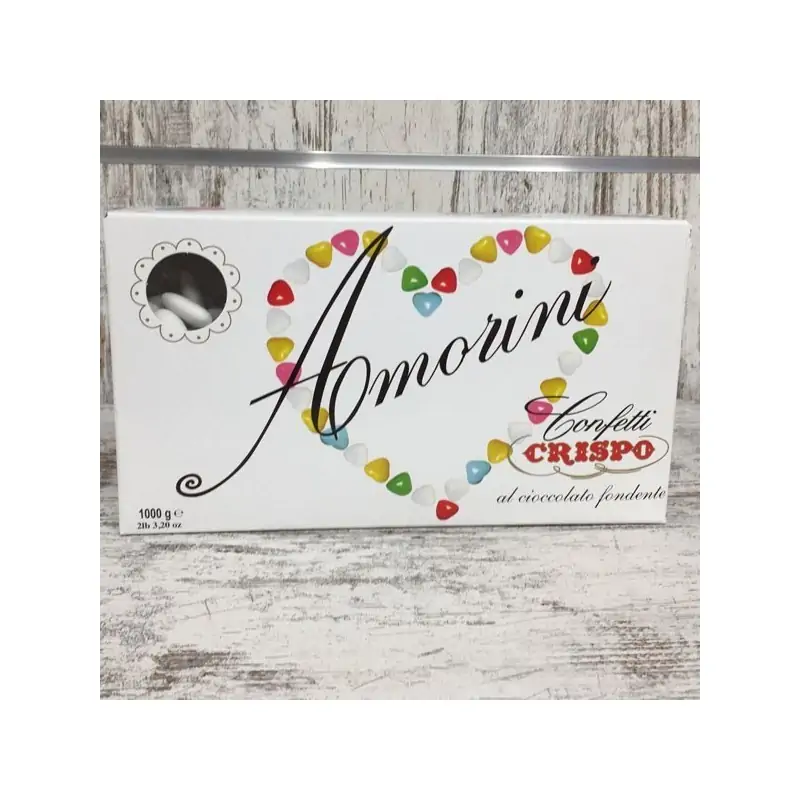 Confetti amorini Crispo bianchi