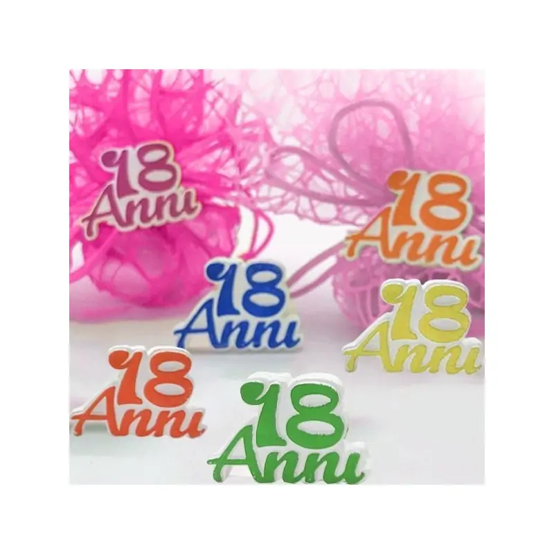 GESSETTI COLORATI FAI DA TE PER DICIOTTESIMO COMPLEANNO