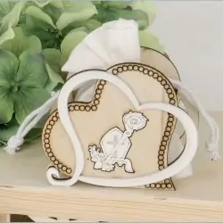 PORTACONFETTI CRESIMA CUORE...