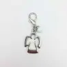 CIONDOLO ANGELO CON PERLA ACCESSORI BATTESIMO E COMUNIONE