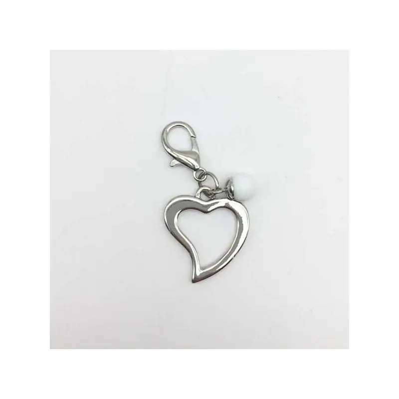 CIONDOLO CUORE CON PERLA BIGIOTTERIA ONLINE PREZZI OFFERTA