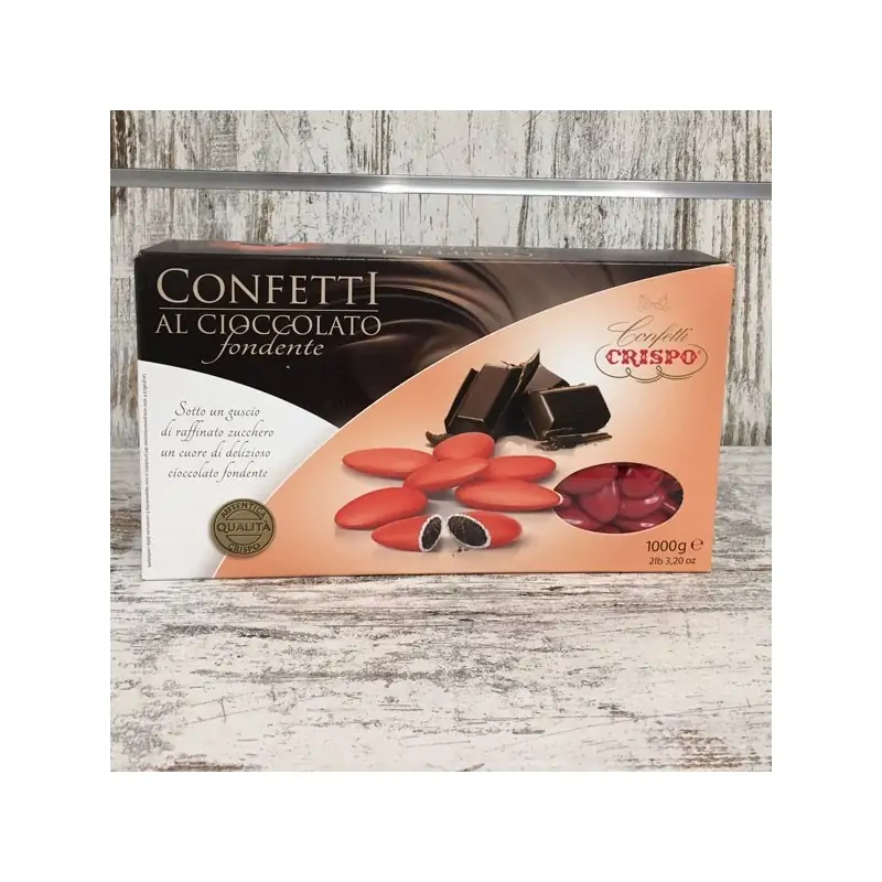 Confetti al cioccolato ROSSI da 1 kg