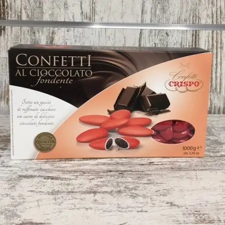 Confetti al cioccolato ROSSI da 1 kg