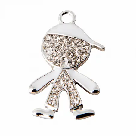 CIONDOLO BIMBO IDEE BATTESIMO CIONDOLI DI BIGIOTTERIA