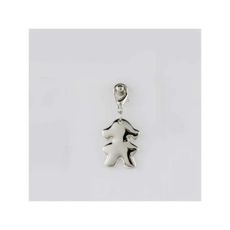 CIONDOLO CON BIMBA OGGETTINI NASCITA BAMBINA ORIGINALI