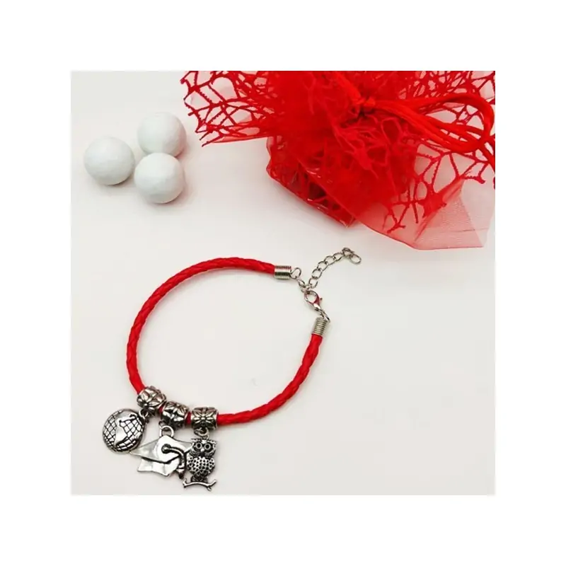 Braccialetto con ciondoli bomboniere laurea originali