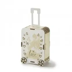 Scatolina Portaconfetti Matrimonio Trolley Idee Bomboniere Tema