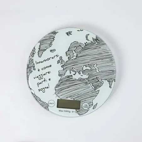 Bilancia Elettronica da Cucina Decoro Mondo Matrimonio Tema