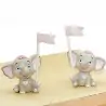 Bomboniere battesimo bimba elefantino