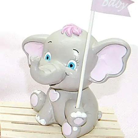Bomboniera Salvadanaio Elefantino Bomboniere Battesimo Bimba