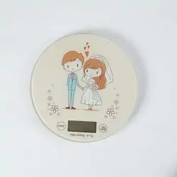 Bomboniere Bilancia Digitale da Cucina Coppia Sposini