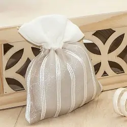 Sacchetto Bomboniere Fai da Te in organza