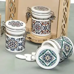 Barattoli Ermetici Bomboniere Ceramiche Maioliche