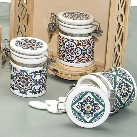 Barattoli Ermetici Bomboniere Ceramiche Maioliche