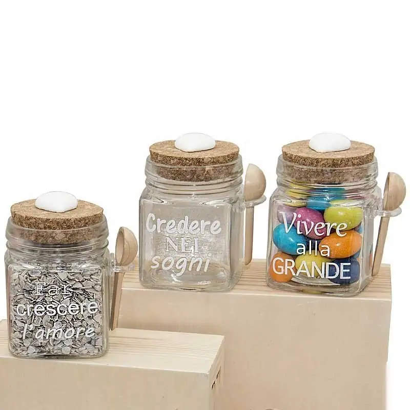 Barattoli in Vetro Vendita On Line Vasetti Spezie Bomboniere