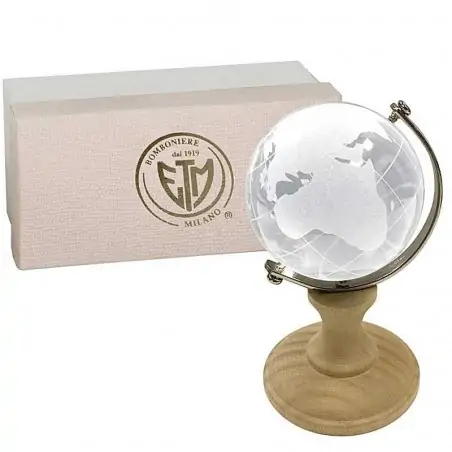 Mappamondo Bomboniere Tema Viaggio