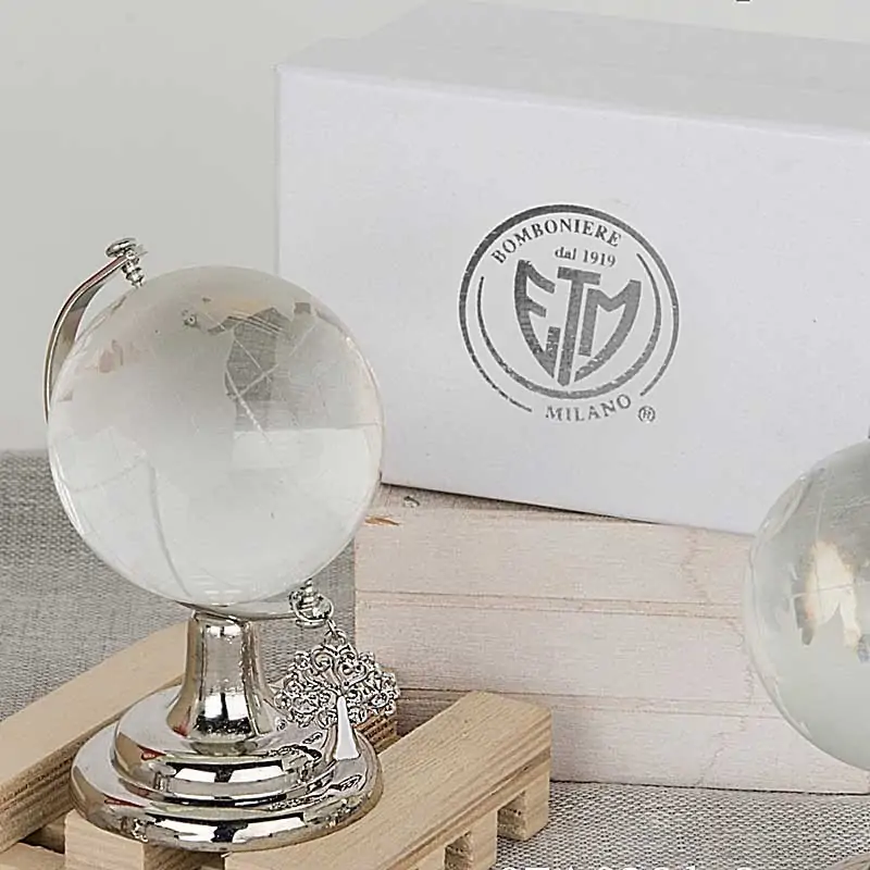 Bomboniere Mappamondo Matrimonio con Ciondolo Albero della Vita