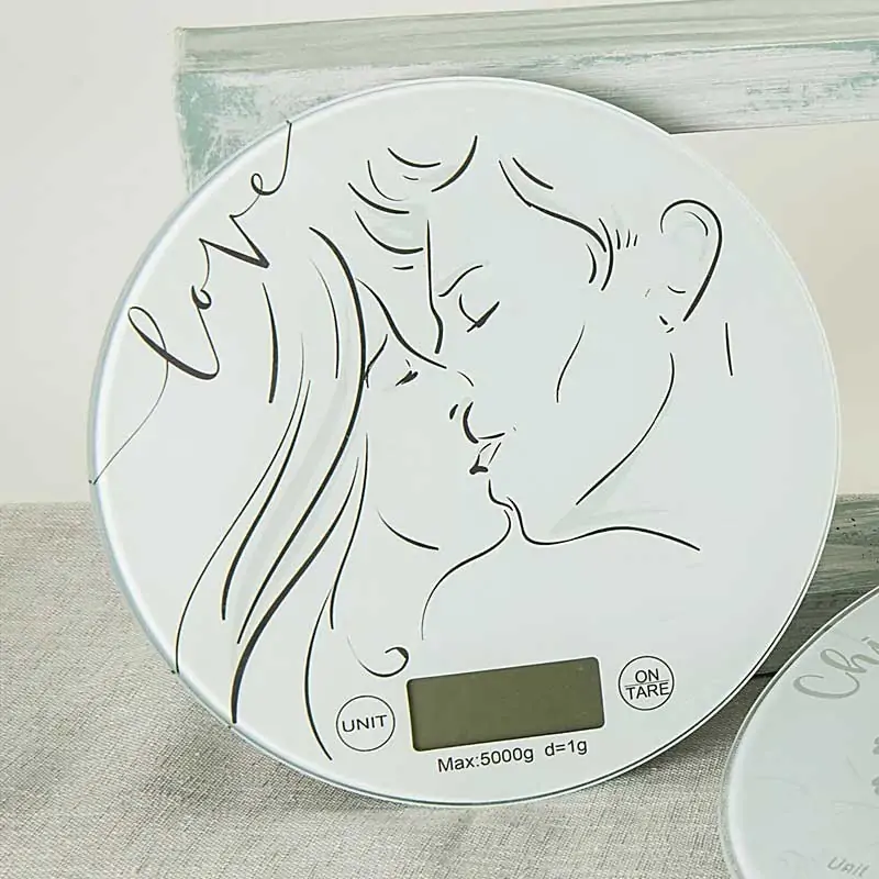 Bilancia da Cucina Digitale Coppia Innamorati Bomboniere