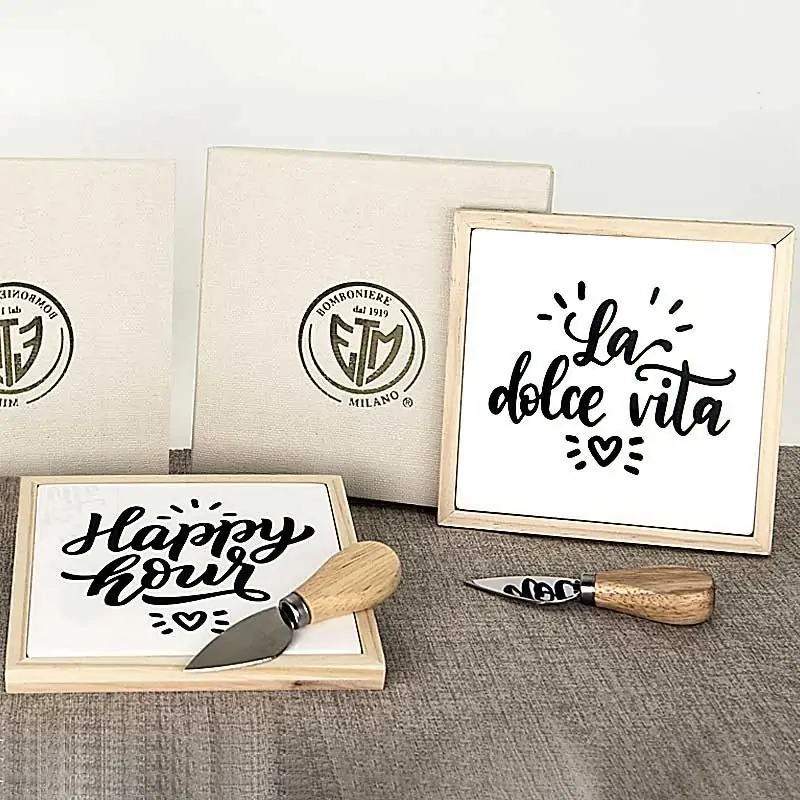 Taglieri in legno e Porcellana con Coltelli per Formaggio Idee