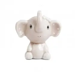 Elefantino Rosa Idee Bomboniere Battesimo Bimba