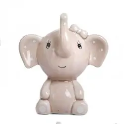 Bomboniere Elefantino Rosa Idee per Battesimo Bimba