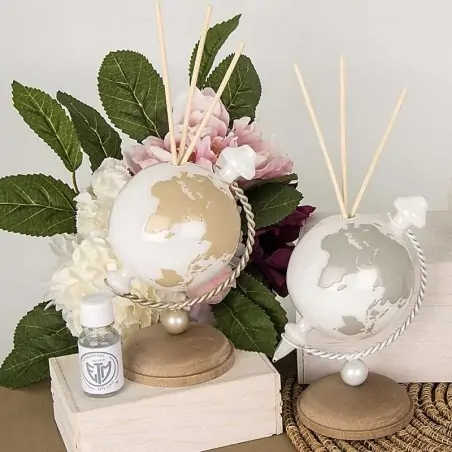 Profumatori per Ambiente Mappamondo Bomboniere Matrimonio Fai