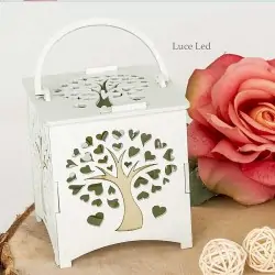 Lanterna in legno Albero...