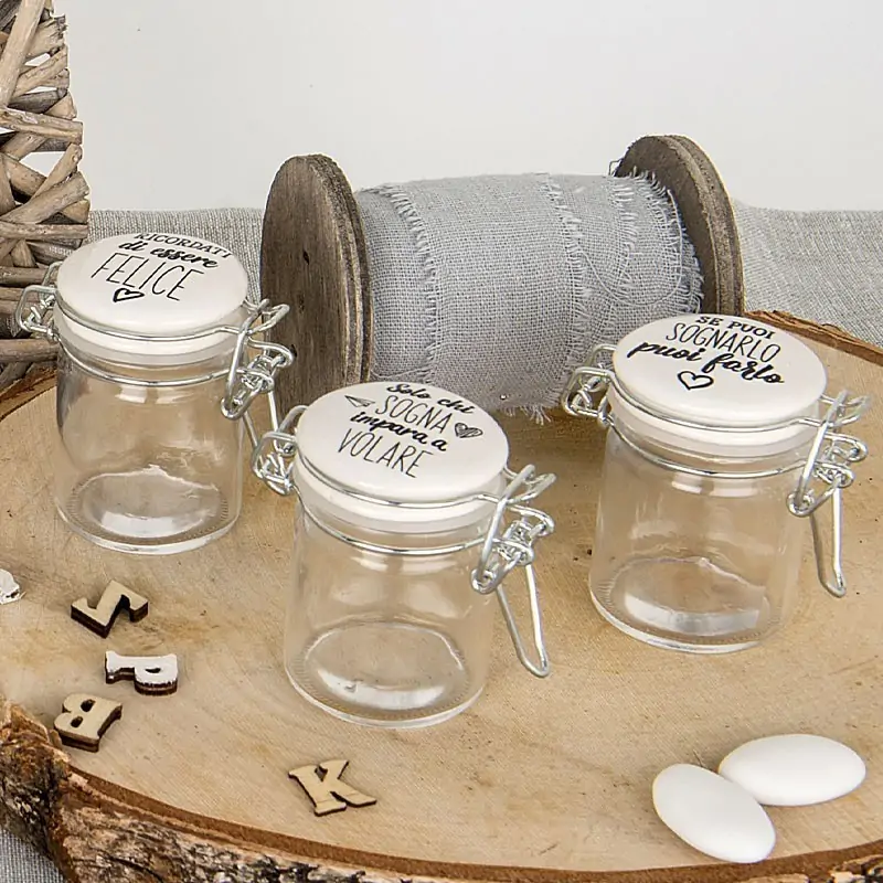 Barattoli Vetro Ingrosso Contenitori per Confettata