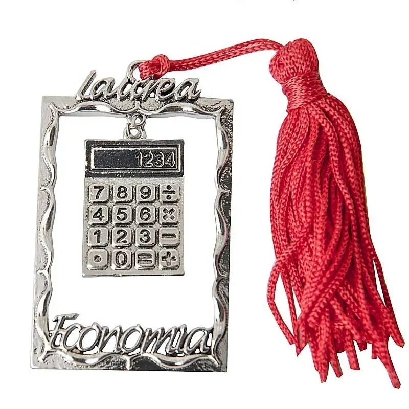 Bomboniere per Laurea in Economia Ciondolo in Zama