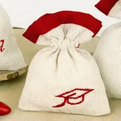 Sacchetti Laurea Originali in Juta per Confetti